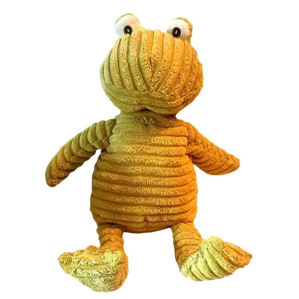 Unipak Chenille Green Frog Infant Toddler Plush Stuffed Animal Soft